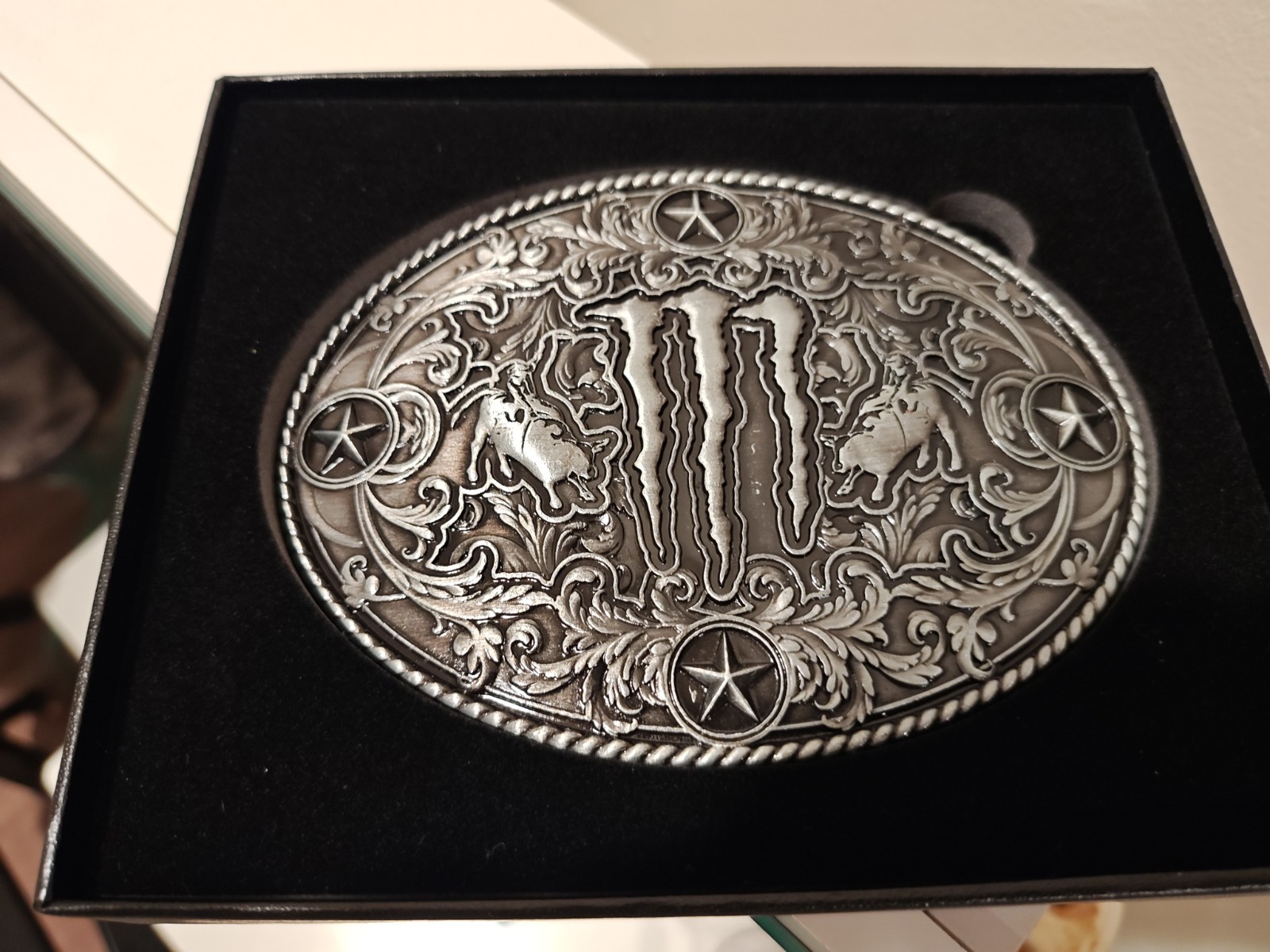 Monster Energy Drink Belt Buckle Metal Alloy Steel Limited Morgan Wallen 2026