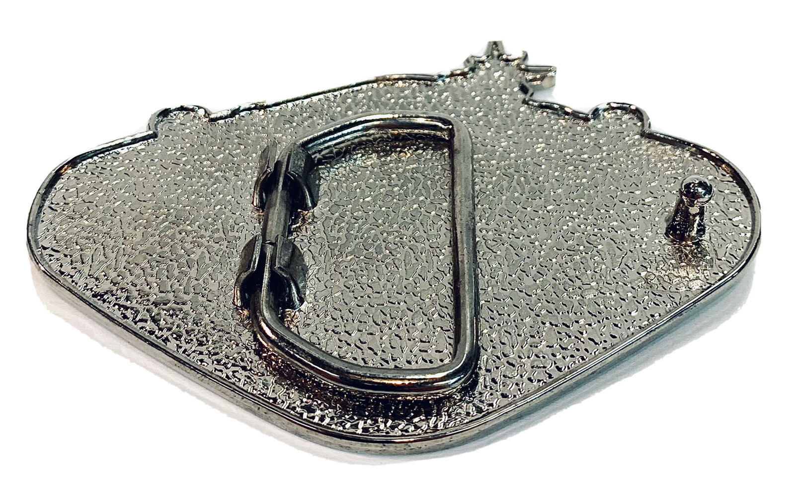 Chrome Belt Buckle 4”x 3” Fabulous Las Vegas Sign Fits Belts Up To 1.75” Wide m