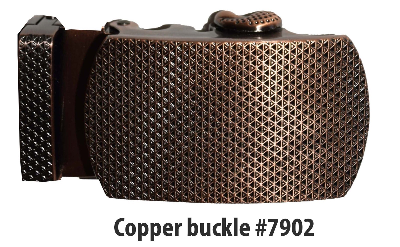Men&rsquo;s Belt Buckle, Auto sliding Buckle Self locking 1.25&Prime; New Cooper buckle only