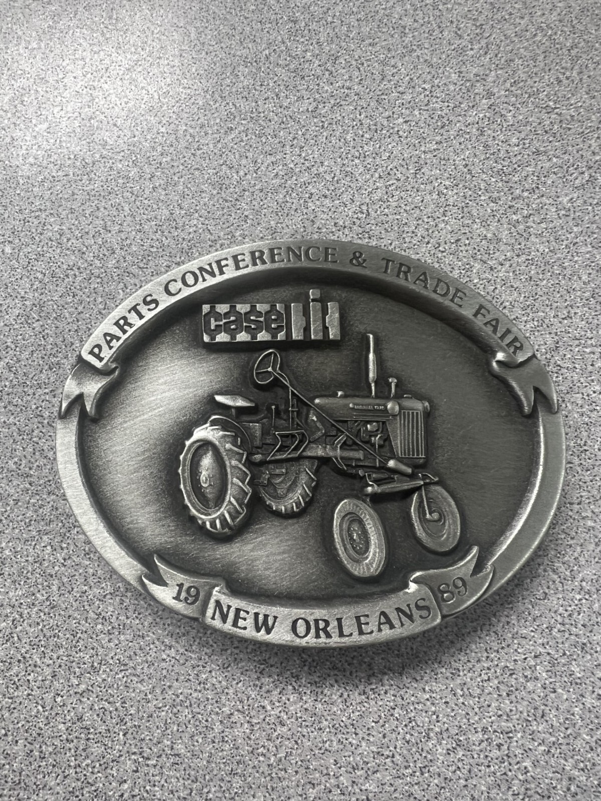 Case iH Parts Conference and Trade Fair 1989 New Orleans Belt Buckle