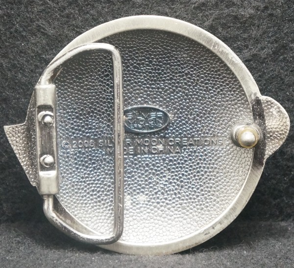 XG23103 SWEET VINTAGE 2006 **I GET AROUND** FUNNY MENS PEWTER TONED BELT BUCKLE