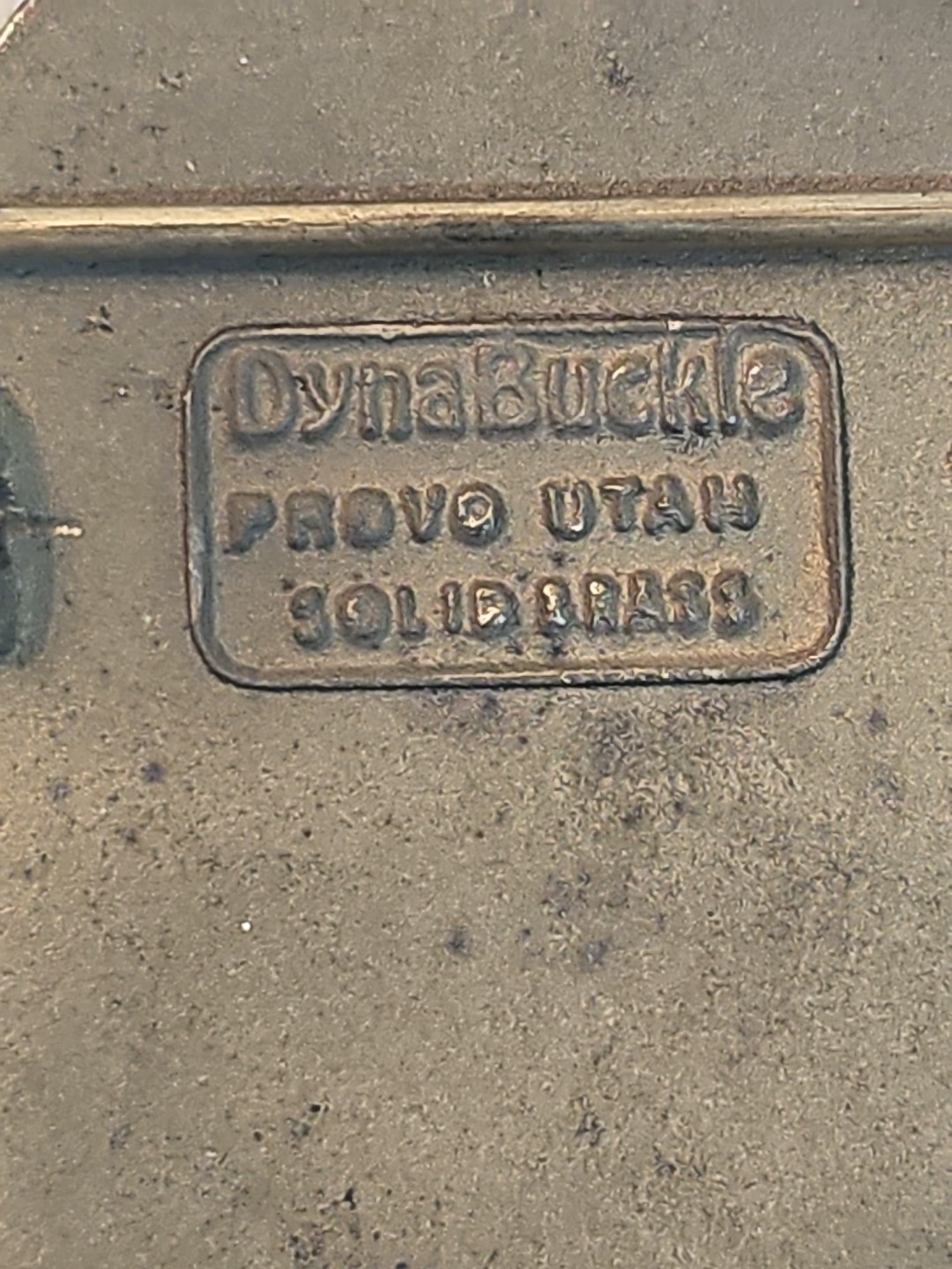 Cornhusker 800 Truck Equipment Series Dynabuckle Belt Buckle Solid Brass