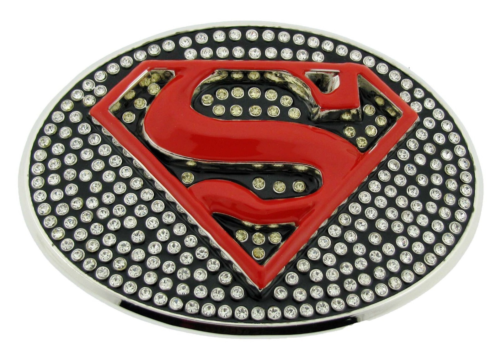 Superman Belt Buckle Halloween Cosplay Party Costume Men Women Comics Original