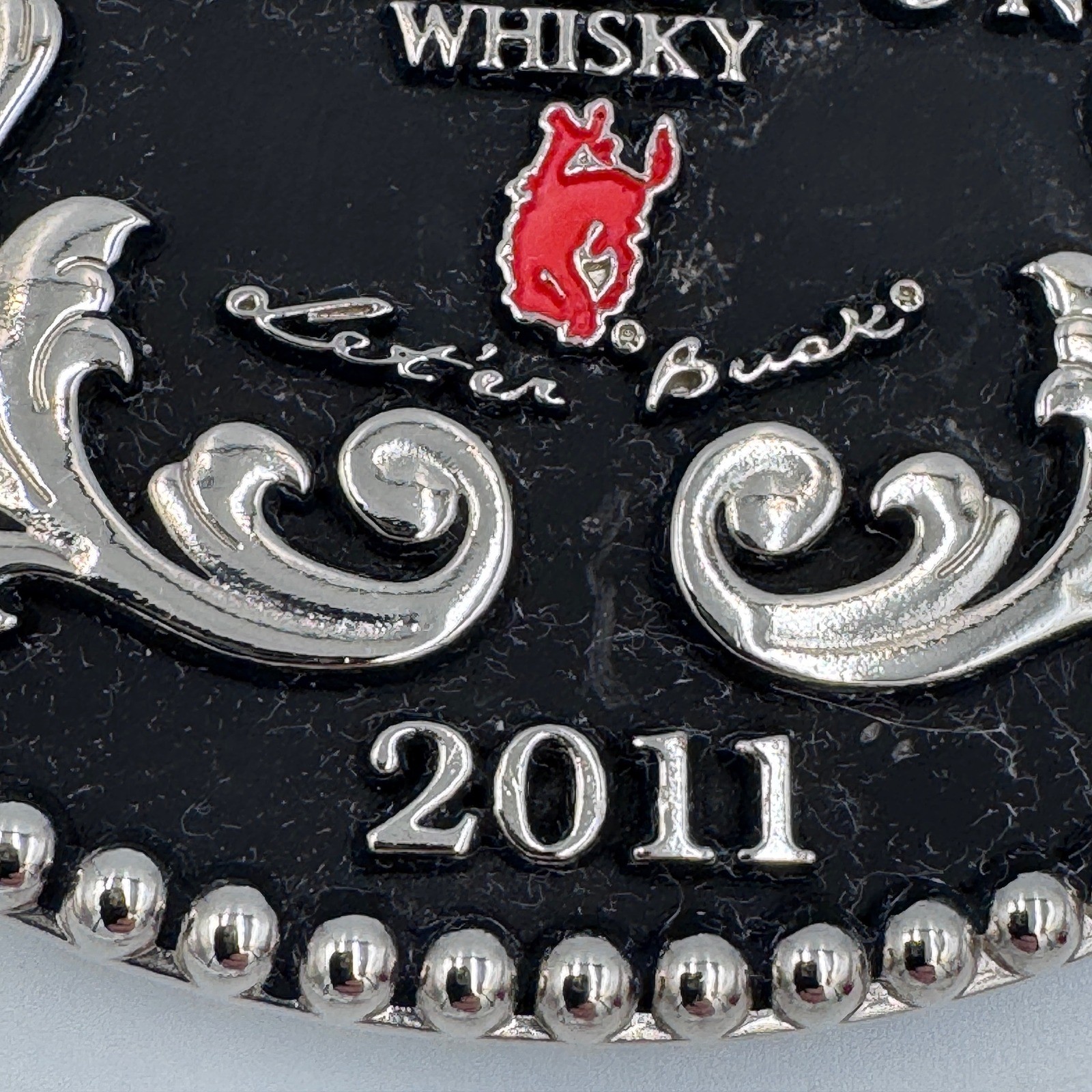 Montana Silversmiths Pendleton Whisky 2011 Let&rsquo;er Buck Western Belt Buckle