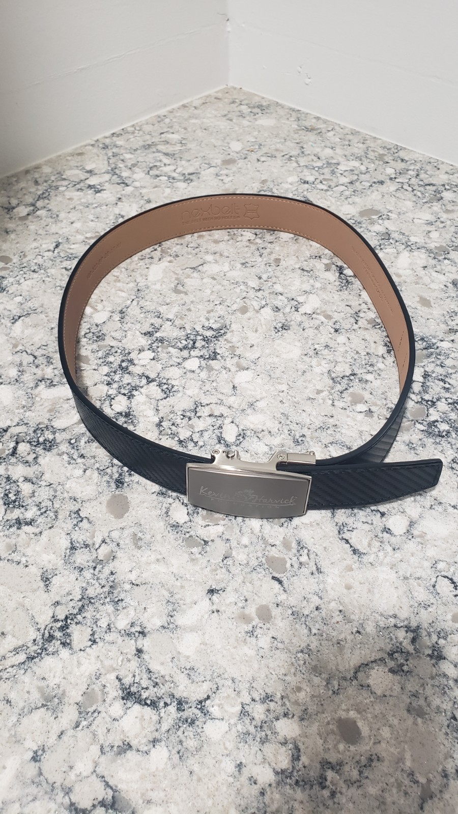 Nexbelt Kevin Harvick Foundation Ratchet Belt With Silver-tone Buckle