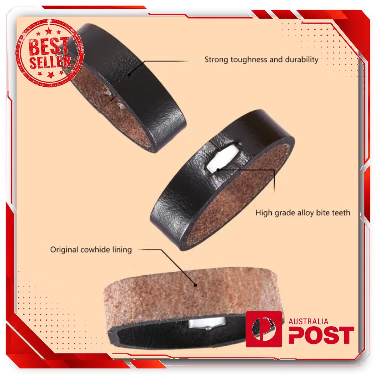 Genuine Leather Belt Keeper DIY Retainer Loop for Teenagers | Must-Have