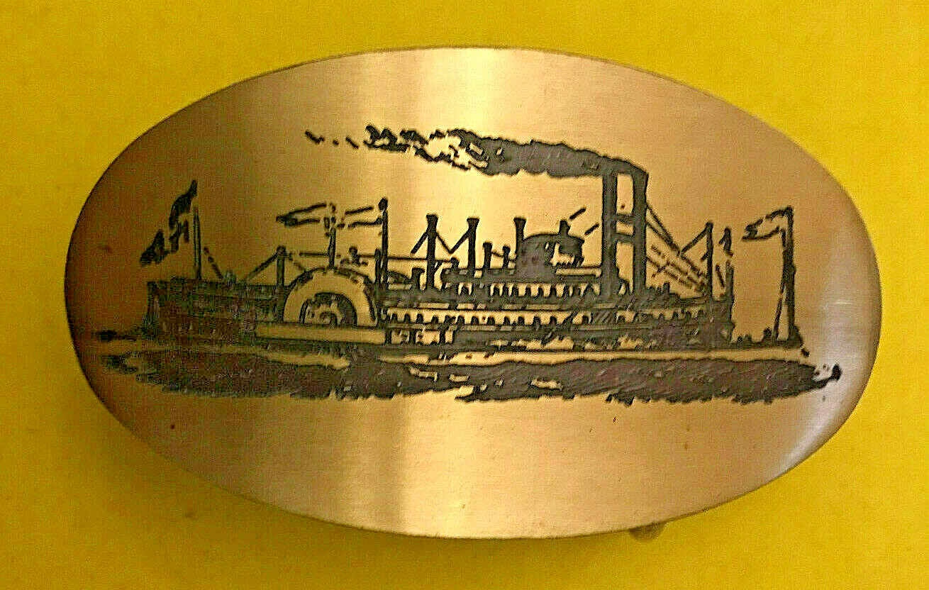 NEW BRASS BELT BUCKLES -With etched designs -some 2 1/2&Prime; Round & 3 1/4 x 2&Prime; Oval