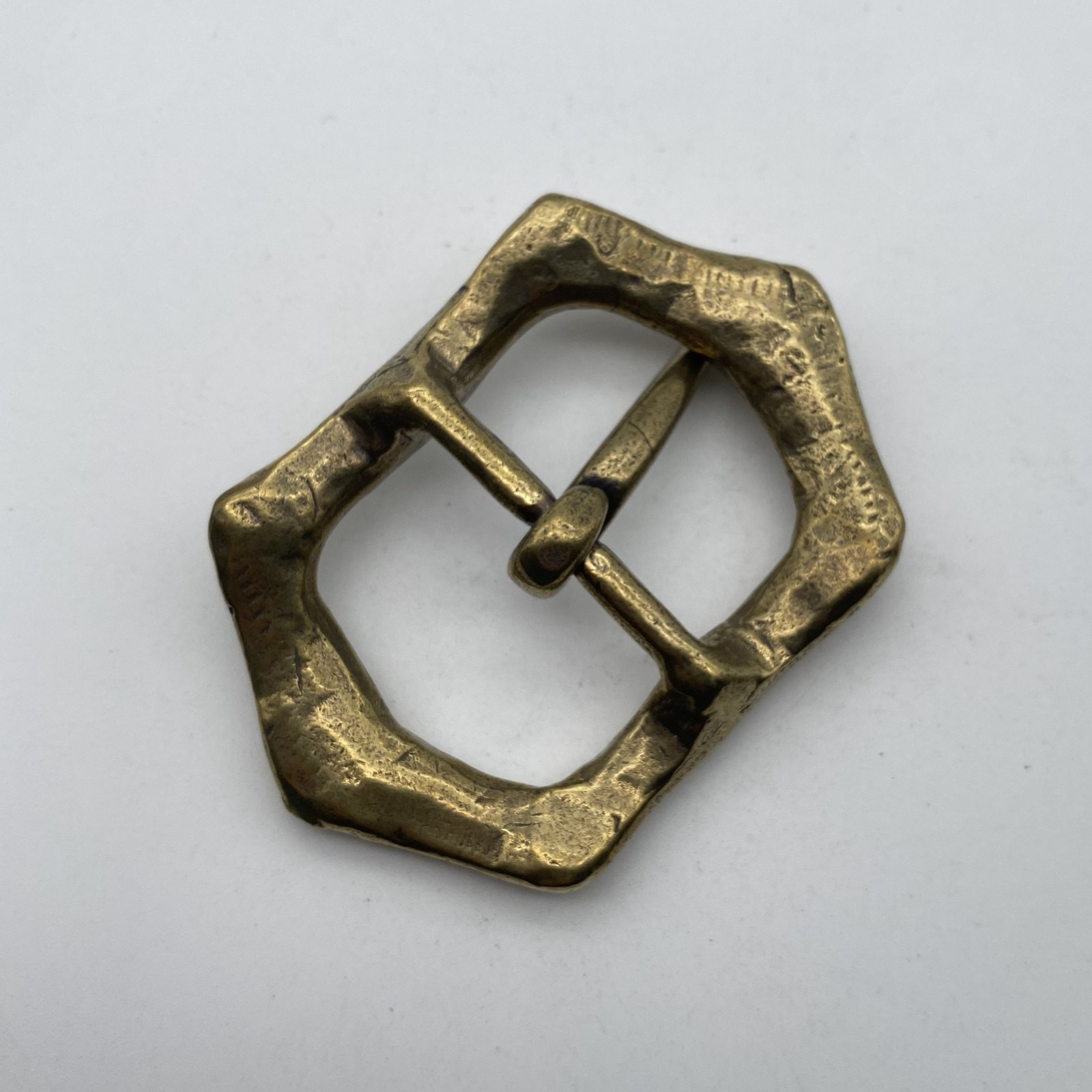 Antique Copper Casted Buckle,Retro Brass Plain Buckle
