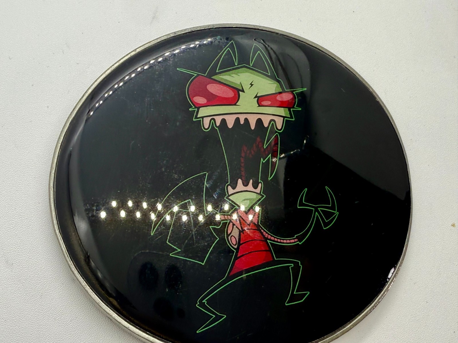 Nickelodeon Invader Zim Animated Comic Comedy Movie Series Character Belt Buckle