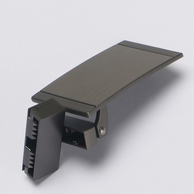 Men Alloy Metal Belt Buckle Rectangular Pin Buckle Belt Head Replacements