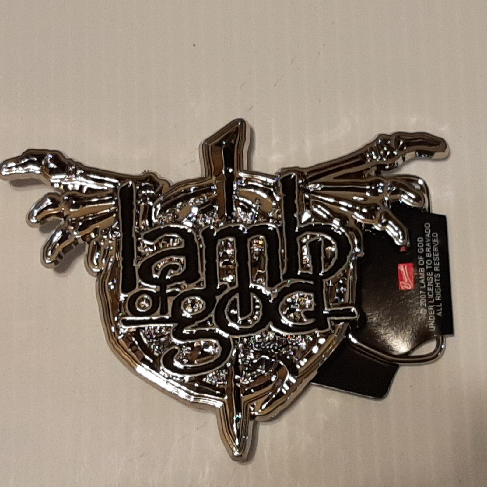 HARD ROCK HEAVY METAL BAND LAMB OF GOD Metal Belt Buckle