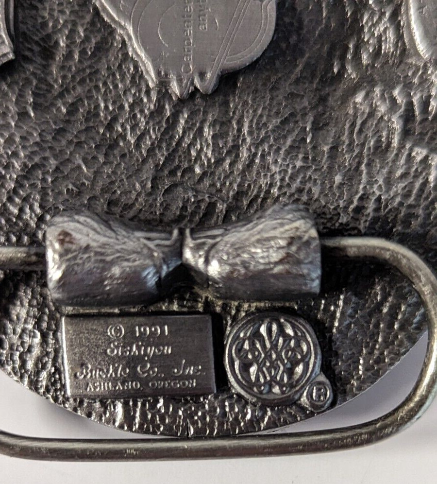 NEW OLD STOCK 1991 SISKIYOU BELT BUCKLE … CARPENTER