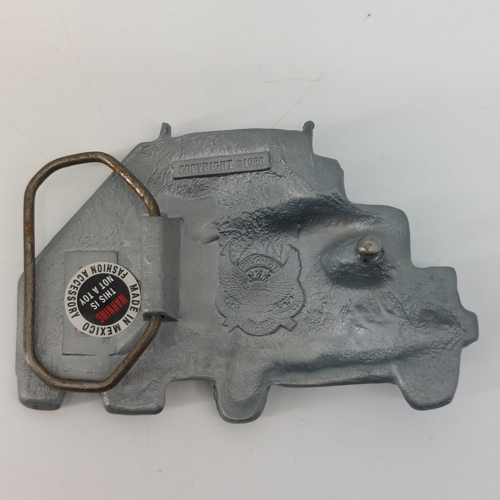 Great American Buckle for Belts Company Truck Driver 3D Mexico