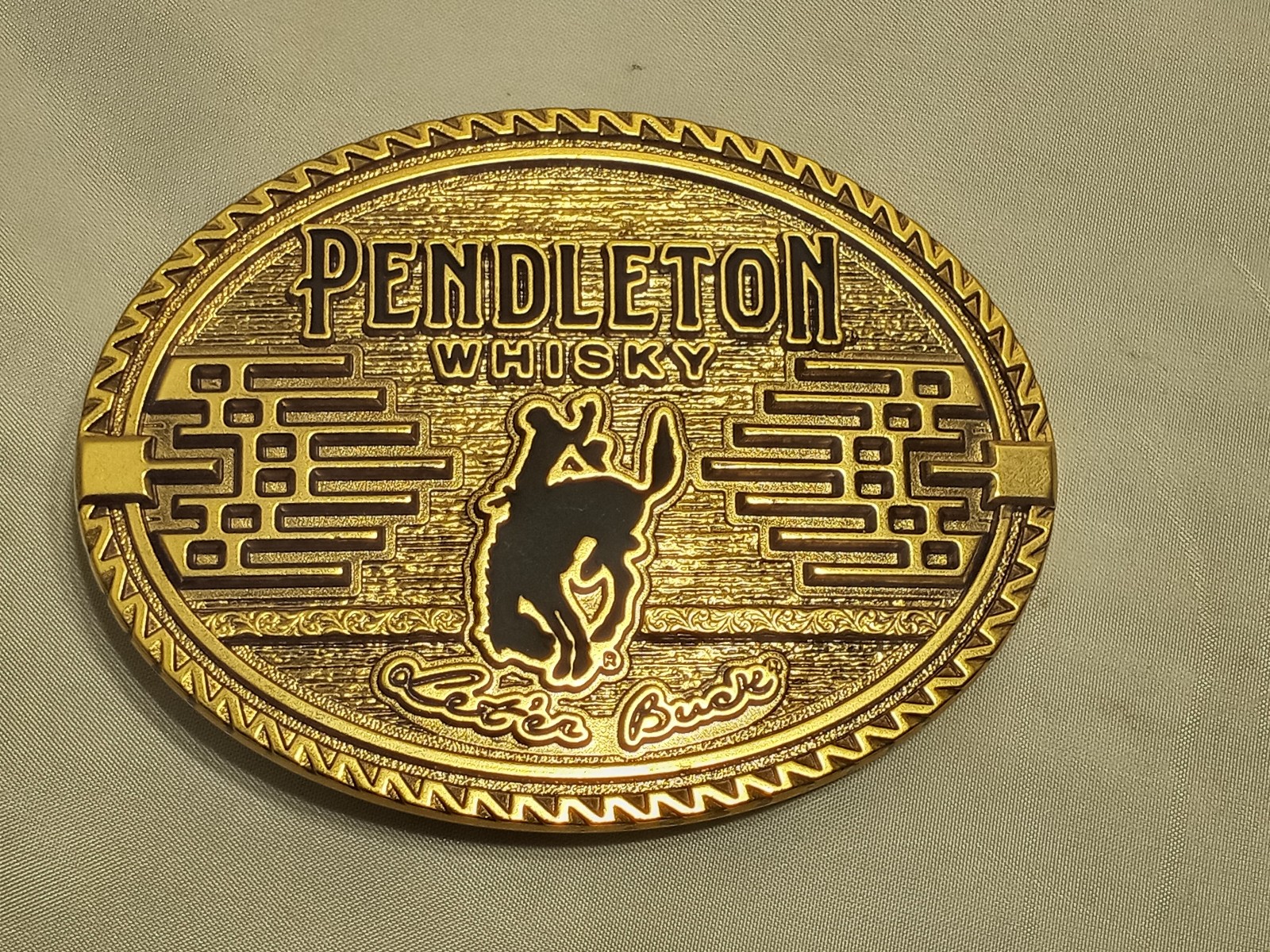 2026 Pendleton Whisky Belt Buckle Limited Edition Montana Silversmiths