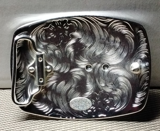 BULL RIDING COWBOY Western Belt Buckle Hebilla Vaquera Con Toro