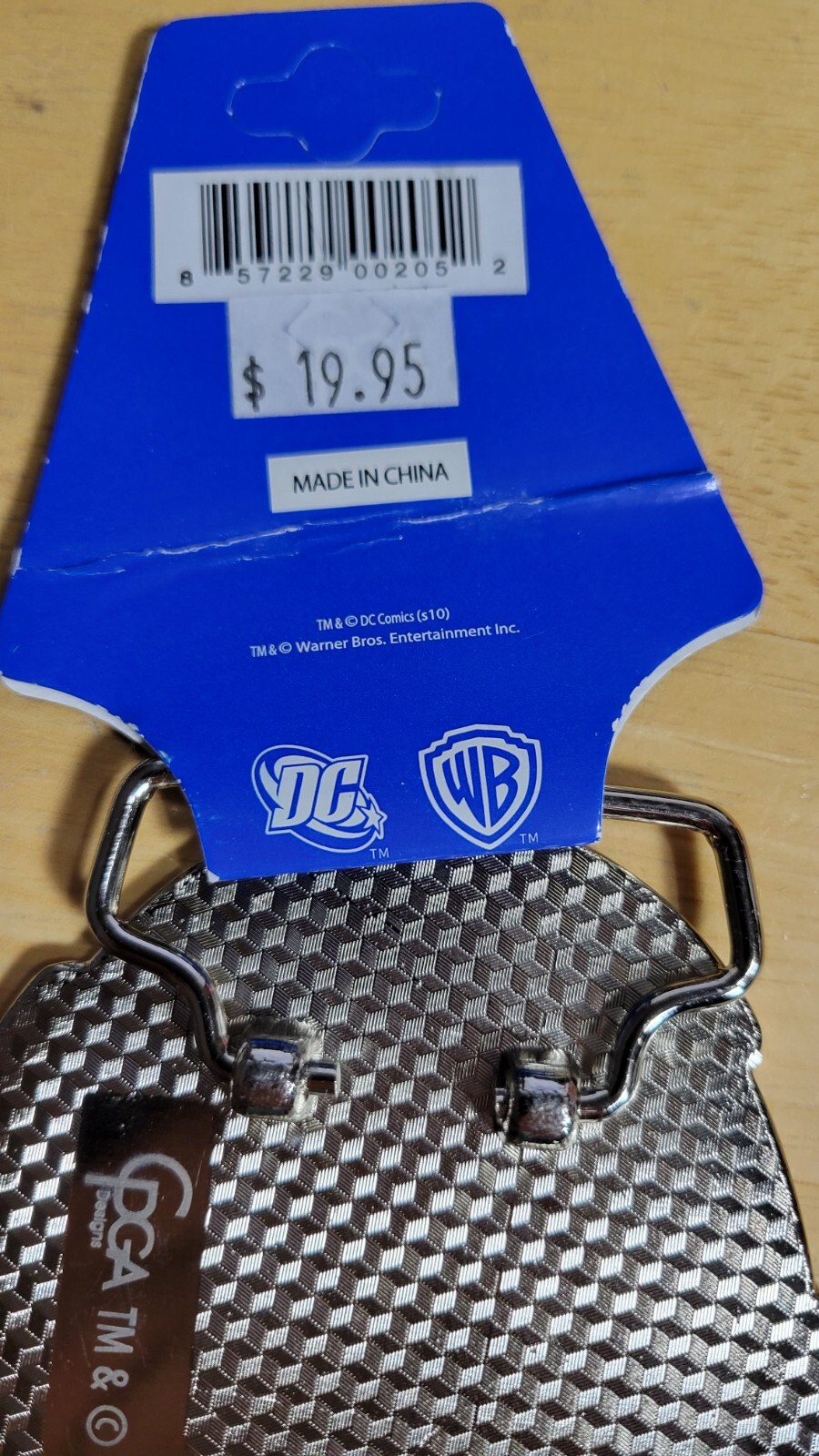 MUST SEE VARIATION ANTIQUE Justice League Of America Marvelous Belt Buckle X12/C