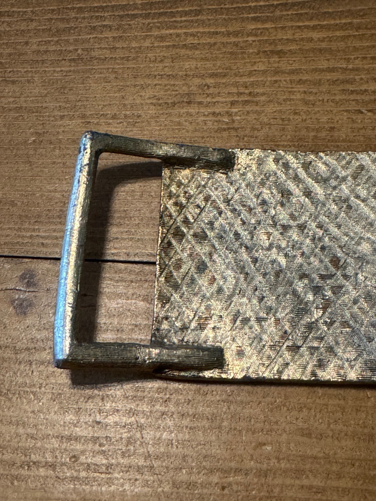 Vintage Levi Strauss & Co. Original Rivited Rectangular Belt Buckle