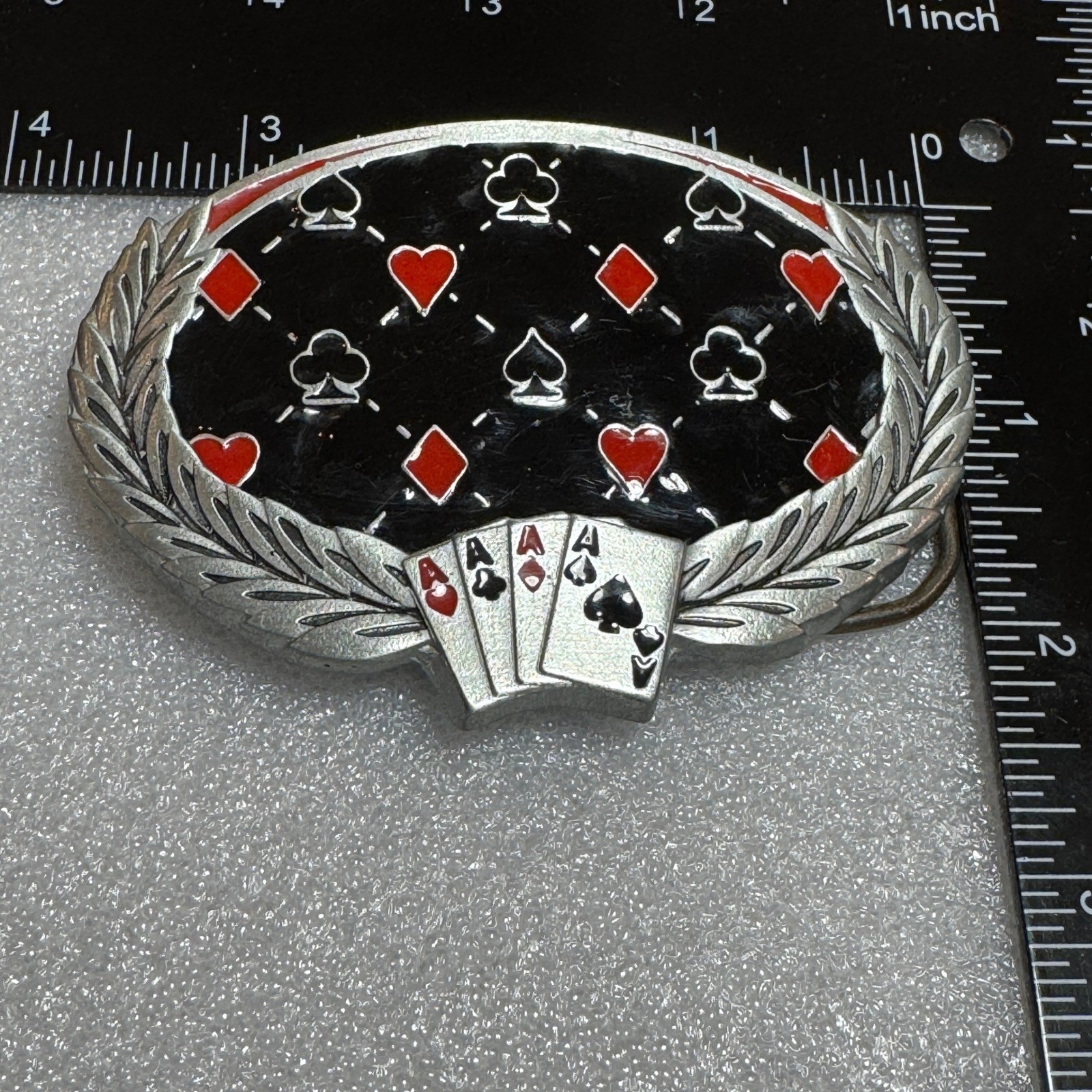 Great American Products 2008 Playing Cards Poker Ace Belt Buckle