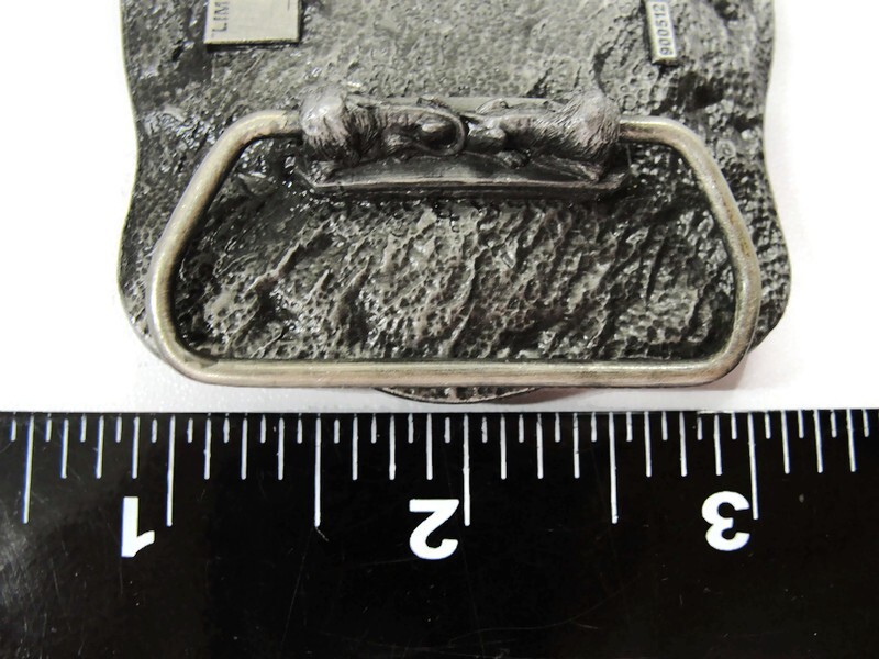 Edgemont South Dakota Centennial Belt Buckle 1890-1990 Train Horse #194/250