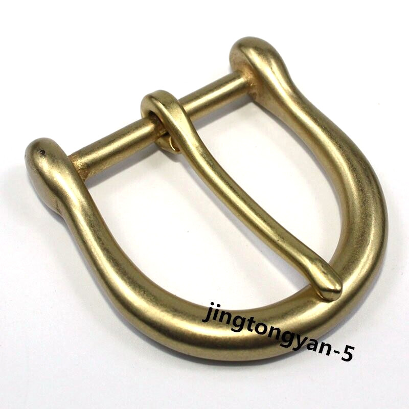Solid Brass U Shape Belt Buckle Men&rsquo;s Pin Belt Buckles Fits For 1.5 inches Belt