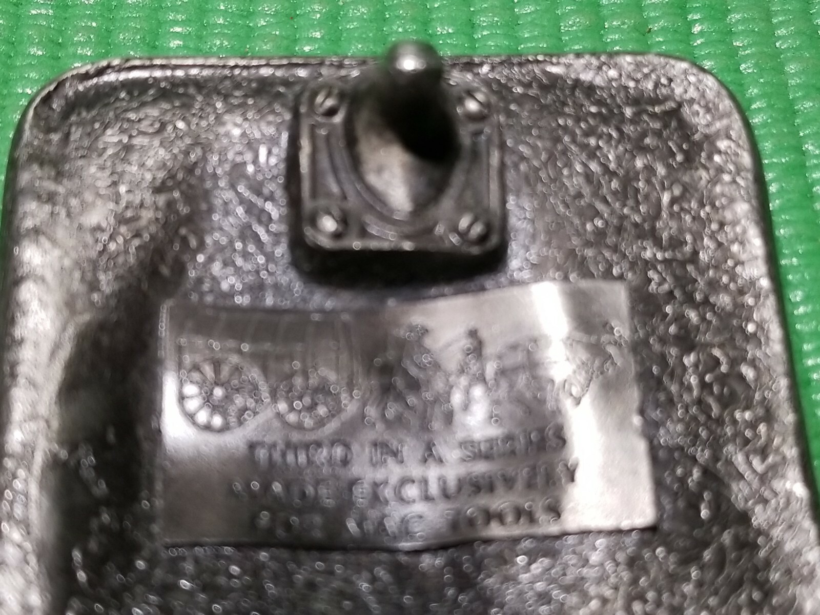 Vintage Mac Quality Tools For The Pro Mens Belt Buckle Ltd Edition Pewter USA