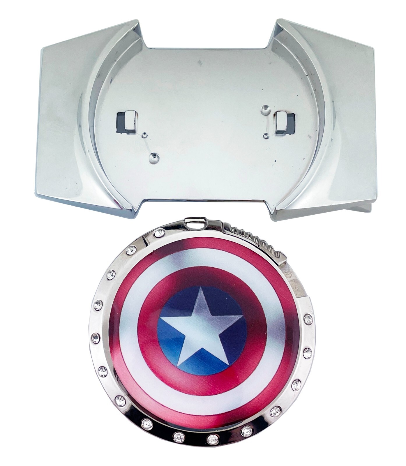 Removable Lighter with Belt Buckle Combo Men New Captain America Western Cowboy