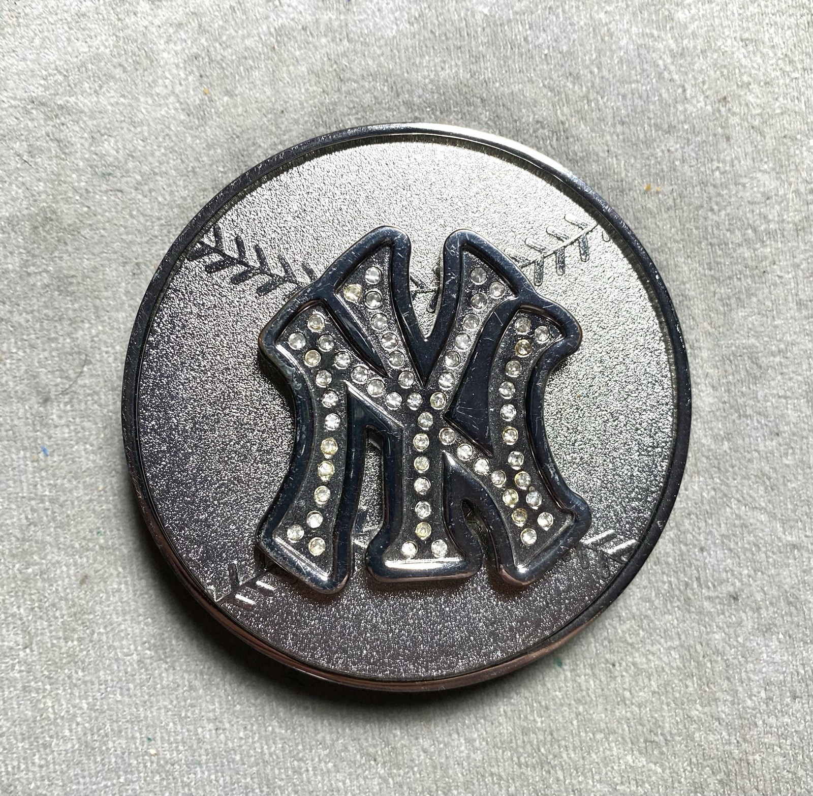 New 2005 MLB New York Yankees Spinner Metal Belt Buckle – Me N Co/MLBP