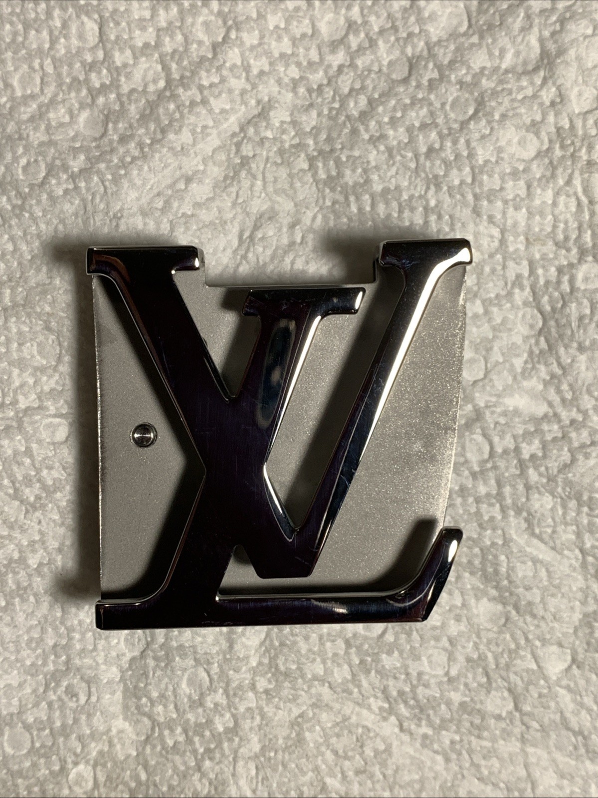 LOUIS VUITTON Silver tone Buckle