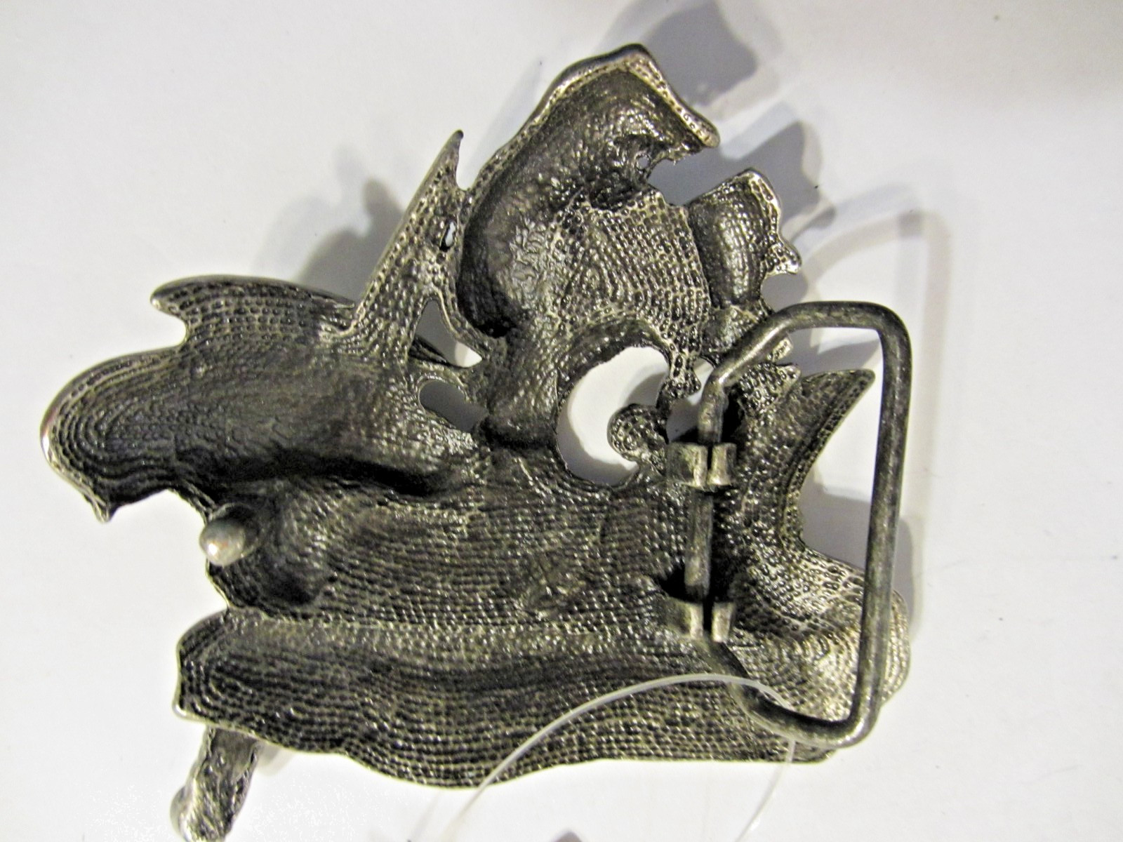Skull with Dagger and Stones Belt Buckle 144