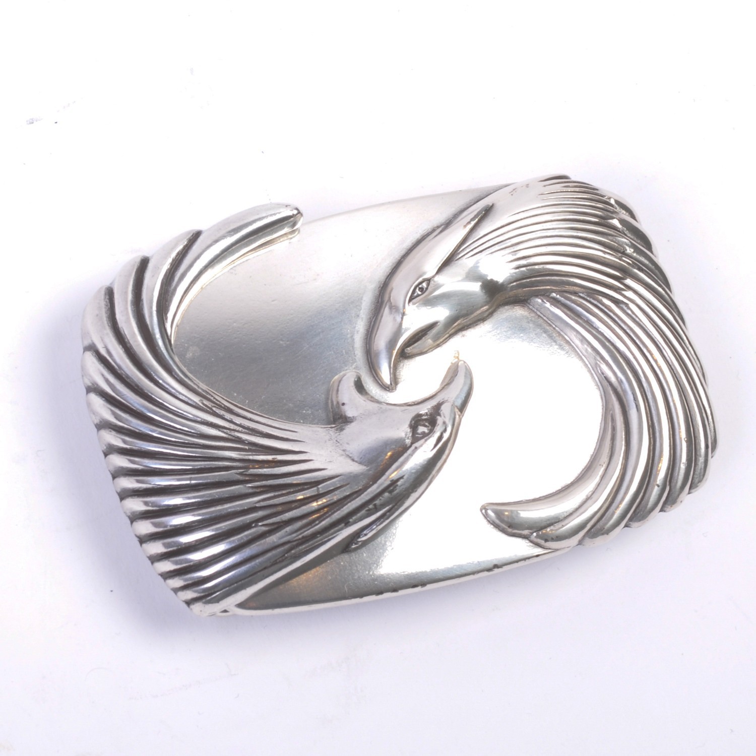Elliot Rhodes Eagle Embossed Belt Buckle 34932