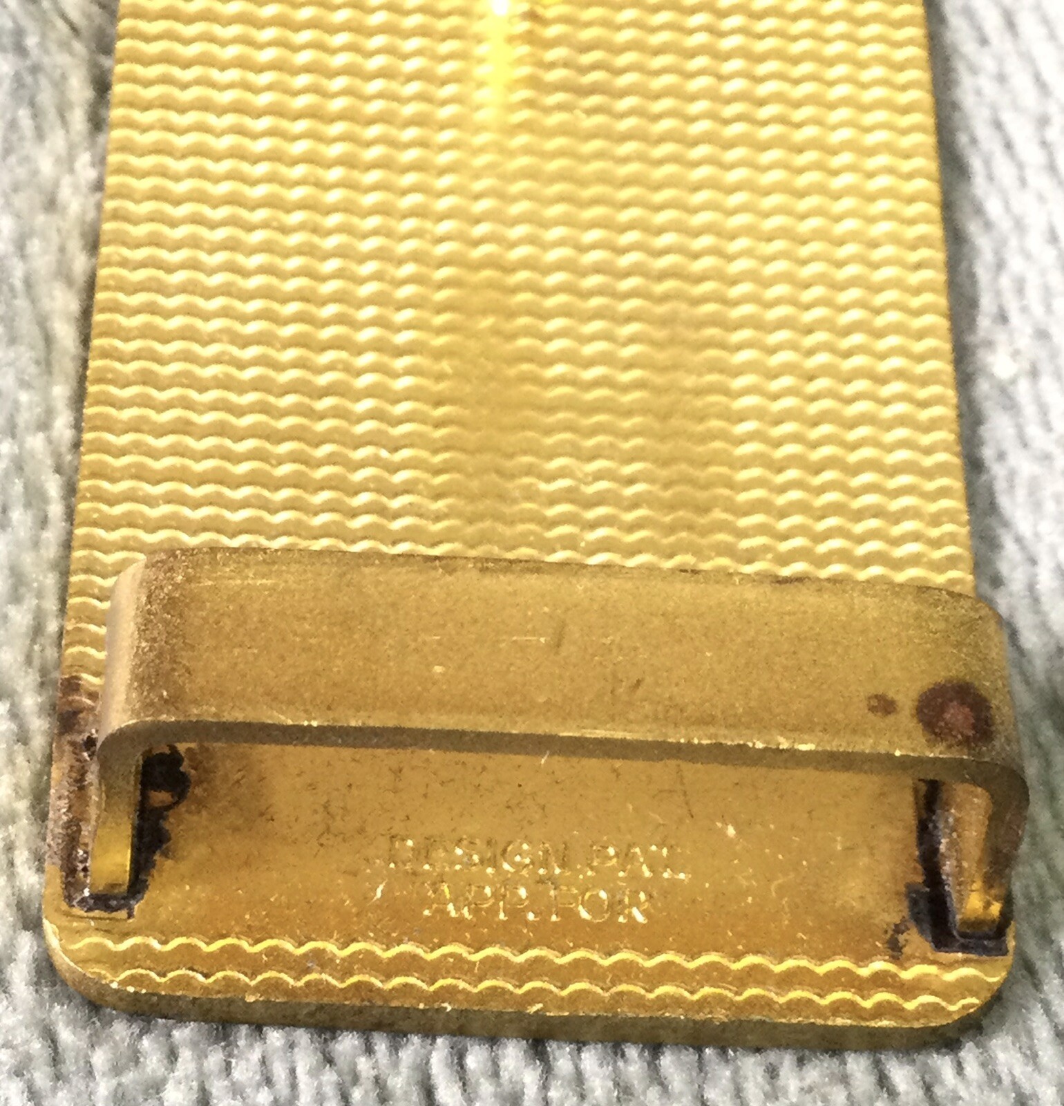 Vintage AMERICAN BOWLING CONGRESS 1968-69 Most Improved Award Brass Belt Buckle