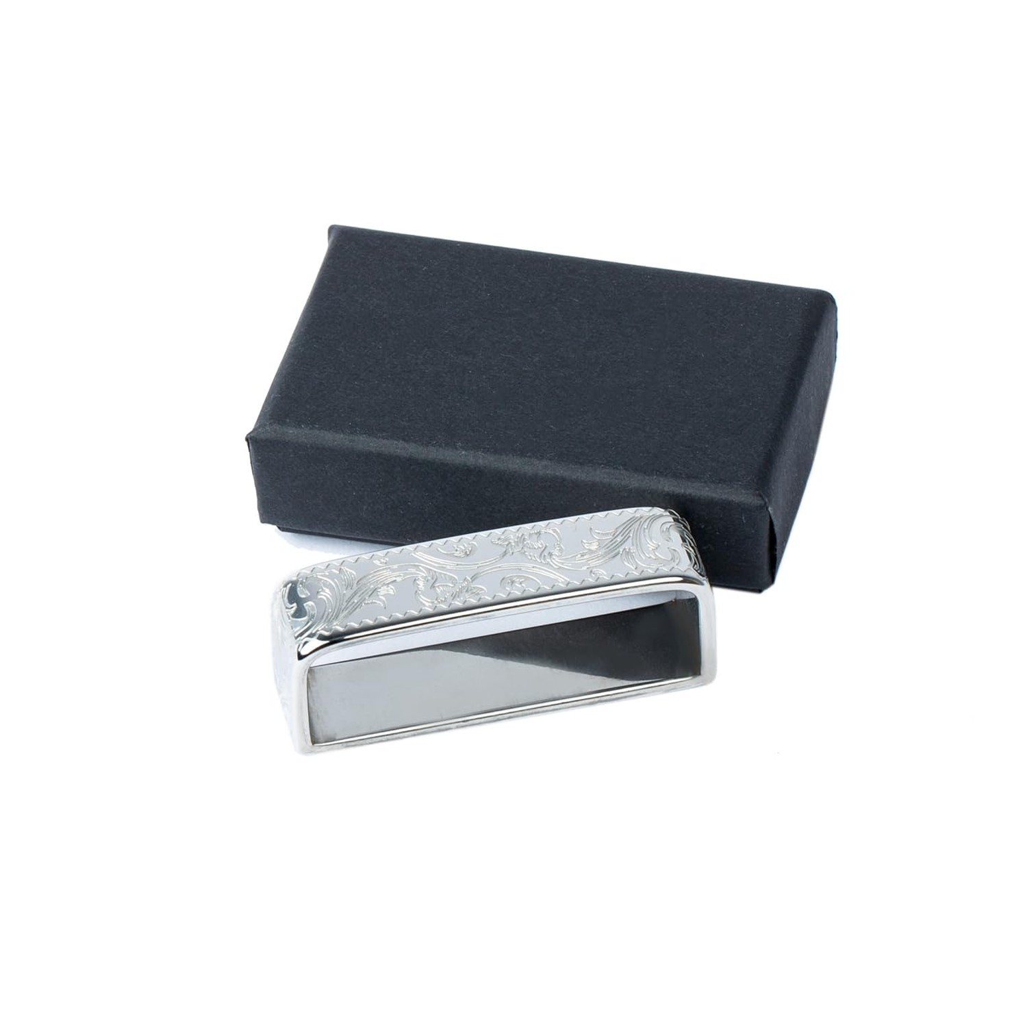 1.5&Prime; (38mm-40mm) Western Belt Loop Keeper Stainless Steel Men&rsquo;s Belt Buckle A…
