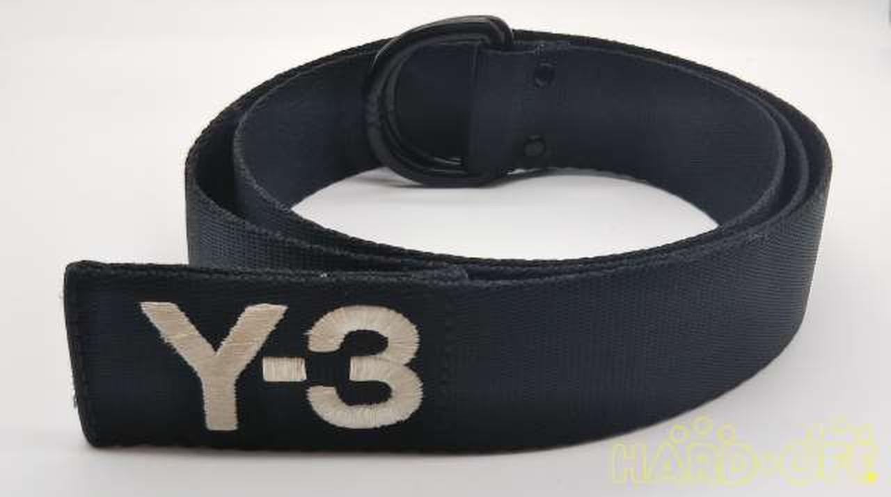 ADIDAS Y-3 Belt Black Nylon Japan