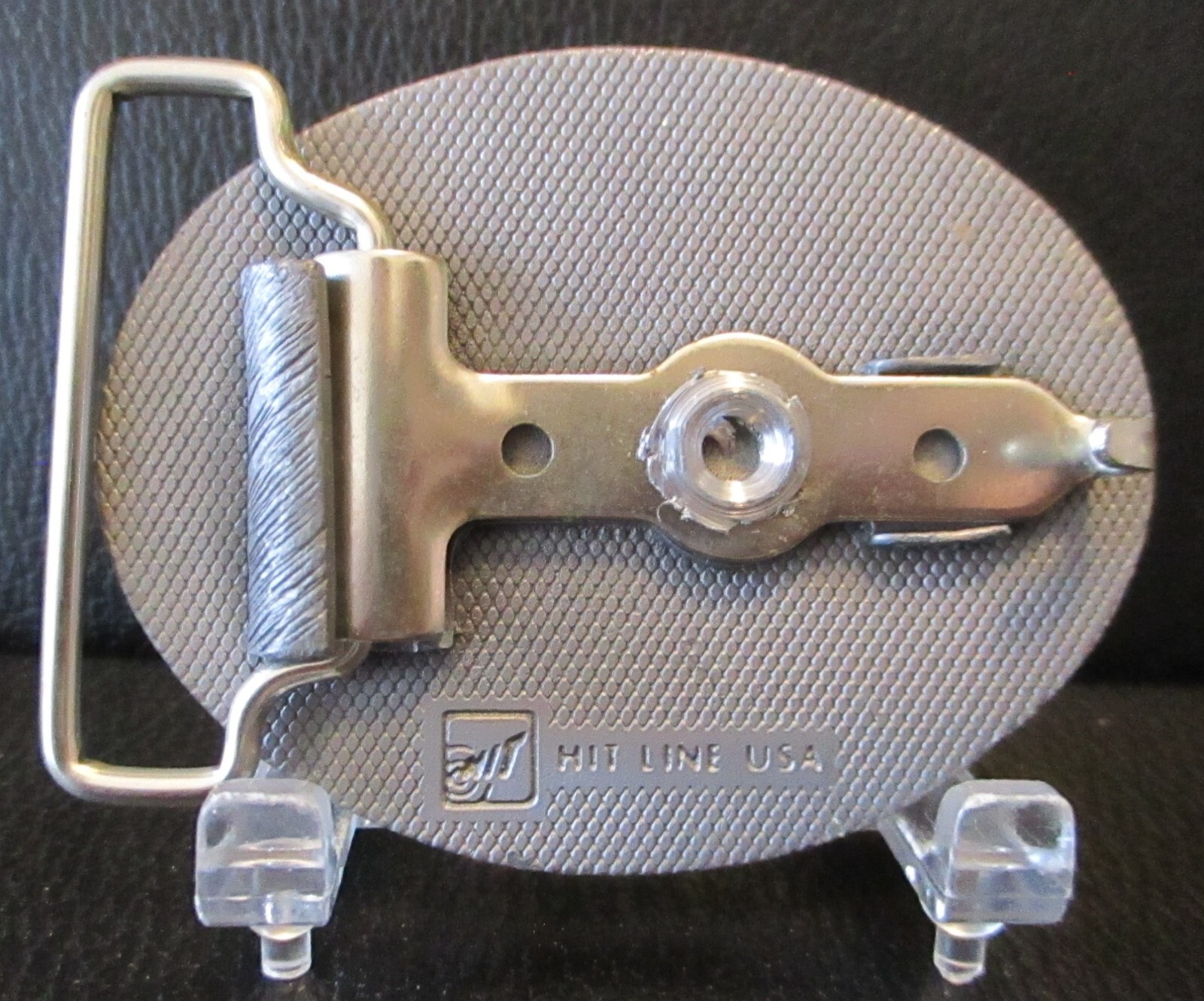 Hall Brake Midland Power Converter Pewter Belt Buckle 1981 Phoenix AZ Casper WY