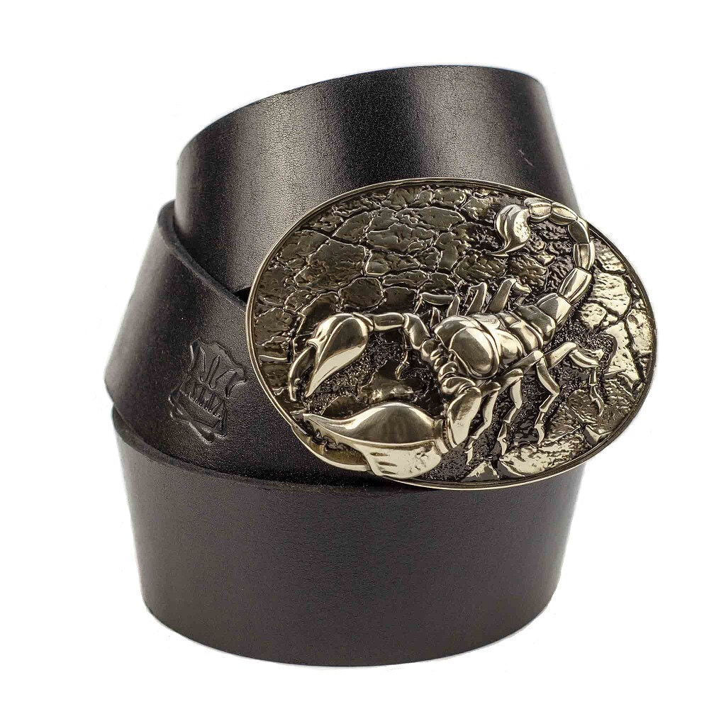 Scorpion german silver handmade belt buckle, Scorpion buckle for casual belt