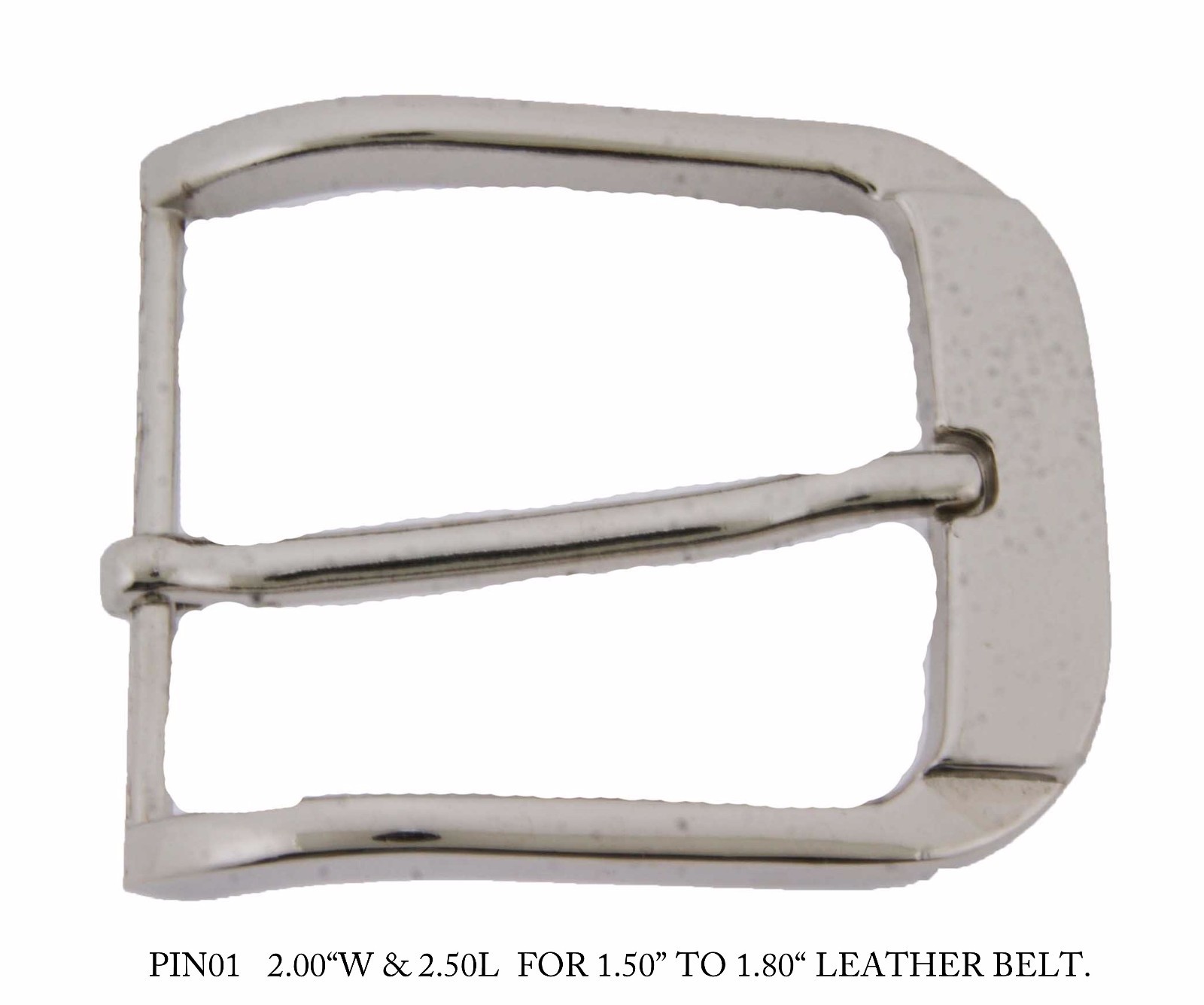 Silver Pin Belt Buckles for Men&rsquo;s 1.50&Prime; 1 1/2&Prime; Inch Belt Single Prong Replacemen