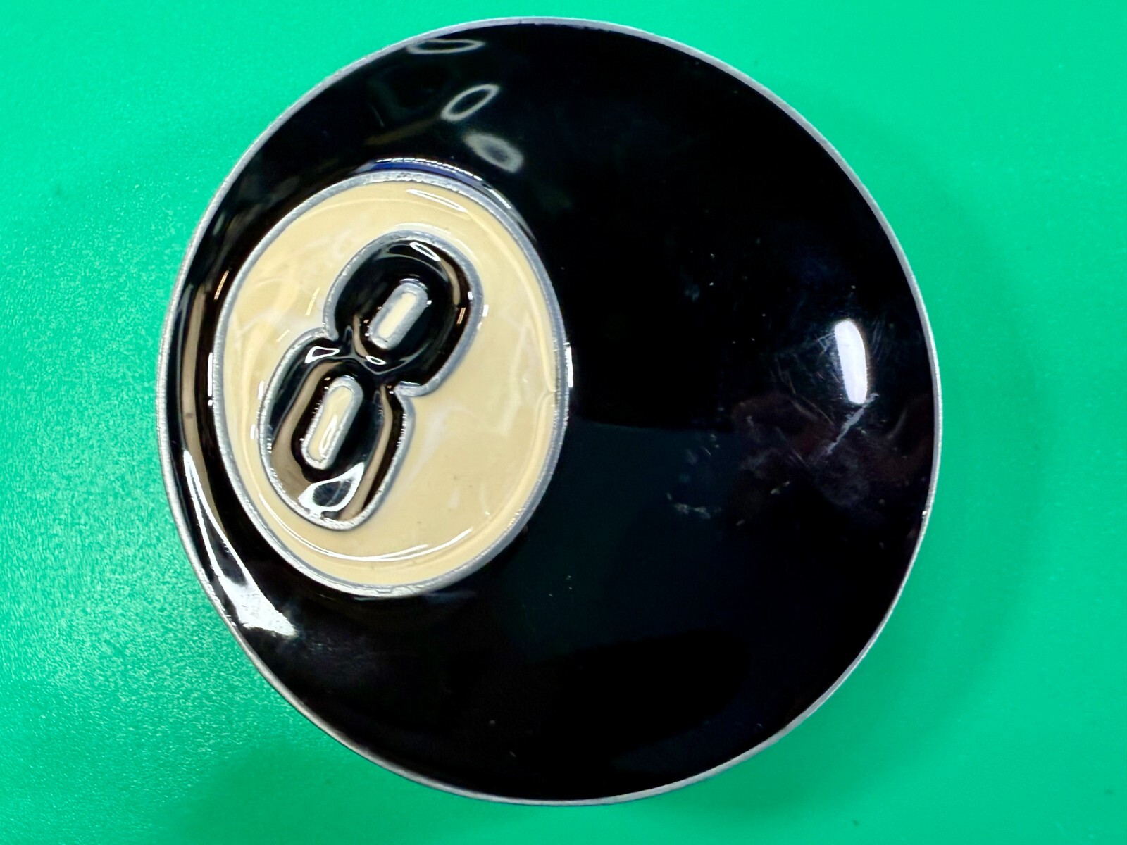 Eight Ball Pool Game Magic Figural Black & White New Belt Buckle