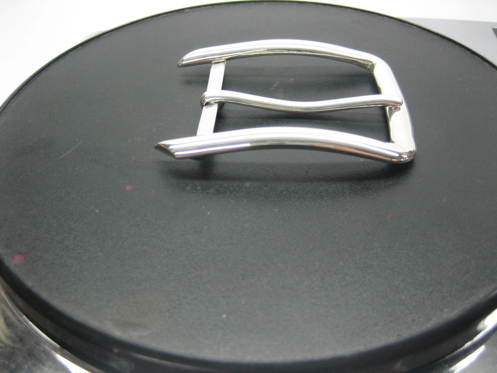 Sterling silver 925 solid buckle 32 grams, for 1-1/2&Prime; belt straps made in U.S.A.