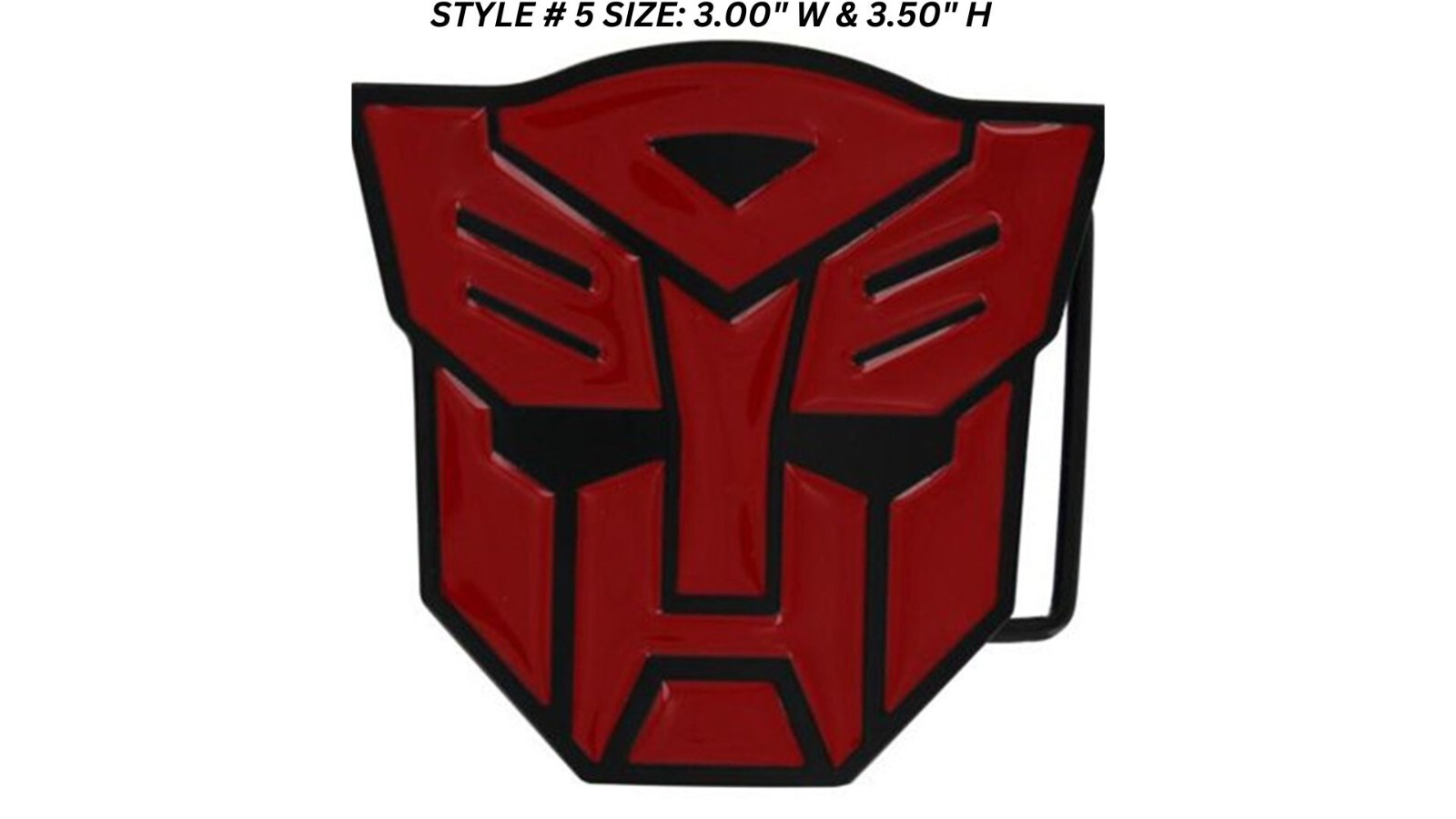 Hasbro Transformers Belt Buckle Autobot America Men Women Superhero Cosplay Gift