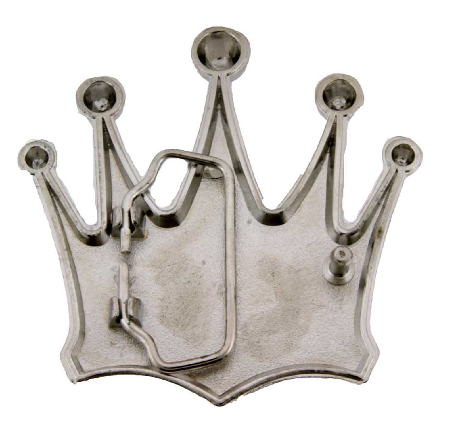 Crown Silver Metal Rhinestone Belt Buckle Mens Womens Western Womens new Costume