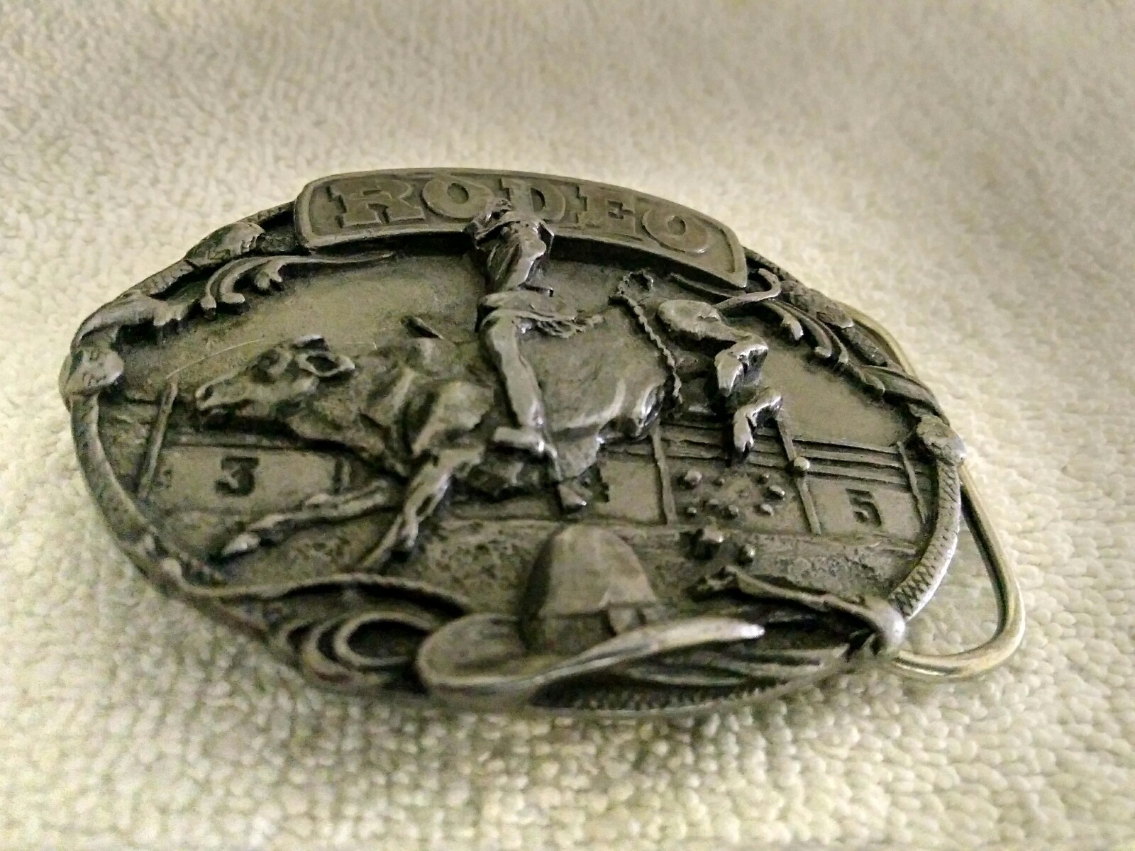 Vintage RODEO Siskiyou Buckle Co. Inc Williams Oregon L-30