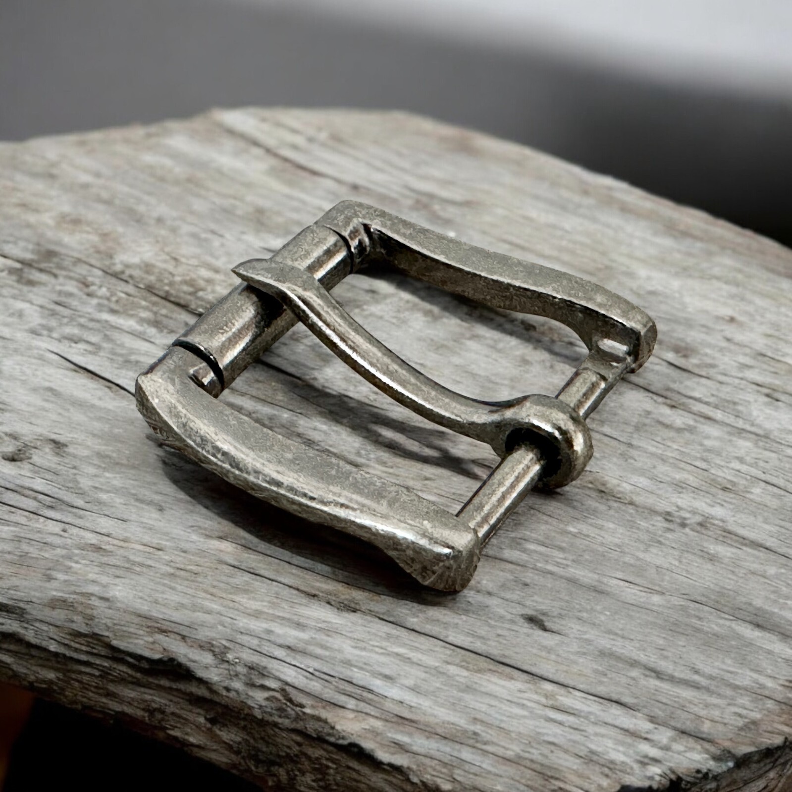 New 1-1/2&Prime; pin Belt Buckle Men and Women Antique-Silver Color Finish US stock