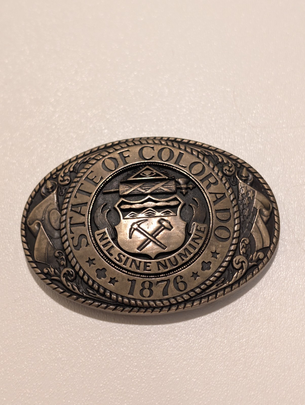 TONY LAMA GREAT STATE SEAL OF THE STATE OF COLORADO REGULAR EDITION