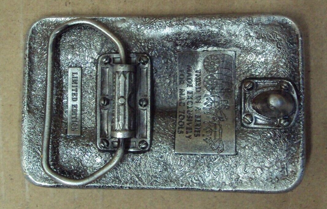 MAC Tools USA ~ TOOLS FOR THE PRO Limited Edition 3rd in Series Belt Buckle