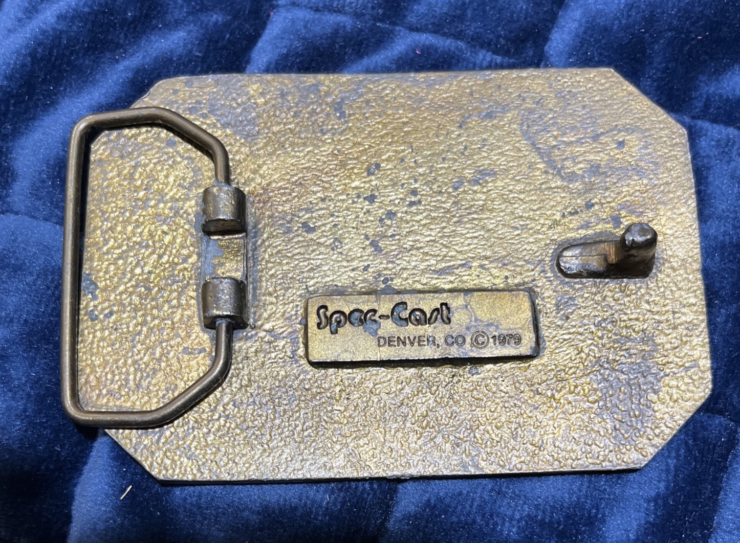 Vintage 1980 Belt Buckle Weapons Meet William Tell
