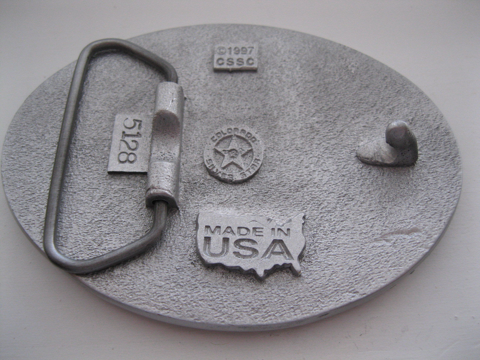 Belt Buckle #444 – United States Marine Corps – PEWTER