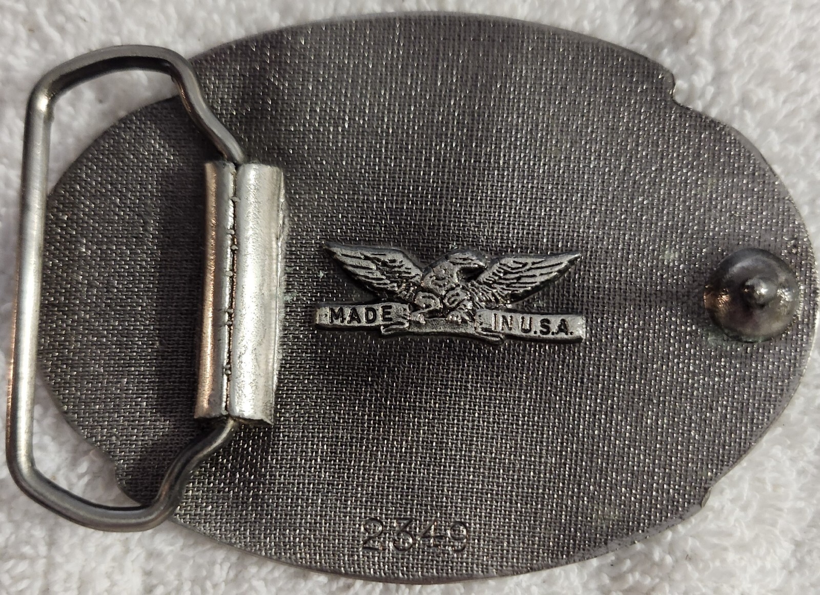 Vintage NASA Space Shuttle CHALLENGER 1986 Commemorative Belt Buckle MADE IN USA