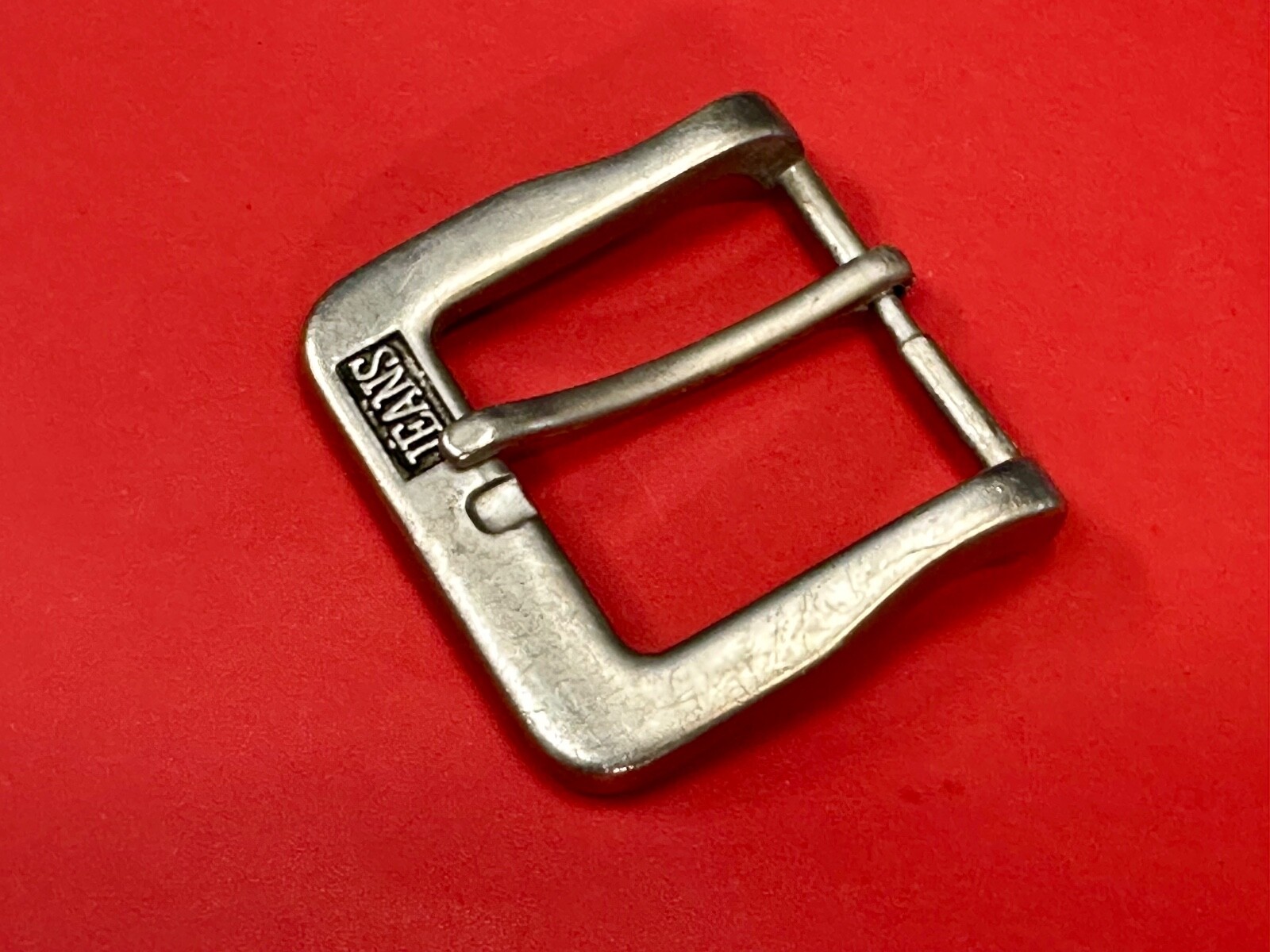 Jeans Brand Silver Tone Replacement Dress Belt Buckle