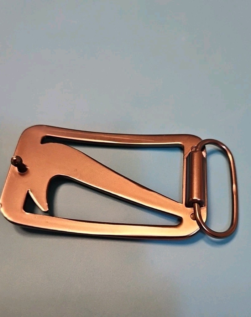 Nike belt buckle only Sliver Tone