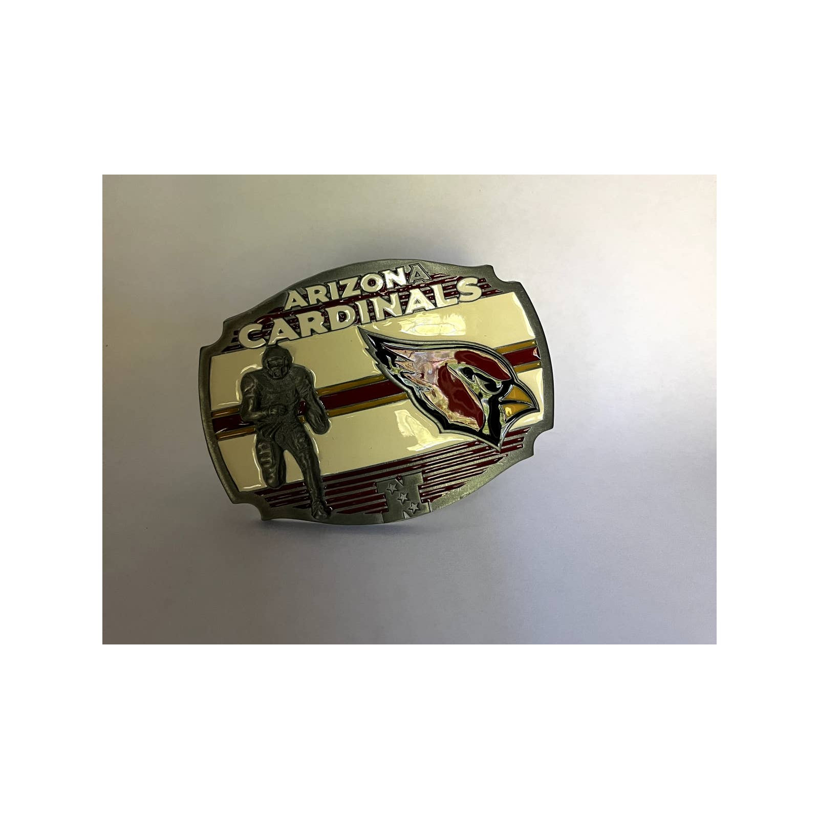 Arizona Cardinals Football Team Belt Buckle NOS